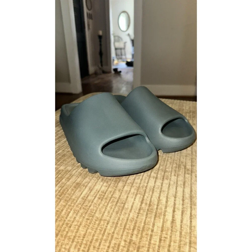 Adidas Yeezy Slides Slate Marine Size 11